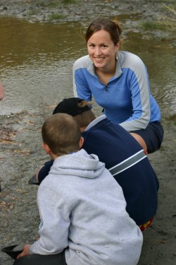 Gold panning