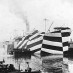 DAZZLE!USS West Mahomet in dazzle camouflage, 1918 - photo courtesy of wikipedia