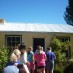 Makarewa Makes the Trip to Arrowtown!Going inside Saint Mary MacKillops cottage
