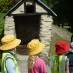 Junior students from Arrowtown discover the history to their TOWN!Who used this toilet?