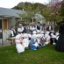 Arrowtown School's 150th Celebration!The year 3 & 4 students recreate an old school photo at the original school wall