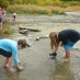 Portobello are Transported into the PAST!Gold panning at the Arrow River